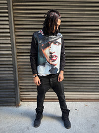 "MANSON" BUTTON UP