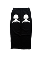"SKULL" SWEATS BLACK