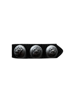 "ROLLING STONE" BRACELET BLACK