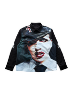 "MANSON" BUTTON UP
