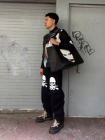 "SKULL" SWEATS BLACK